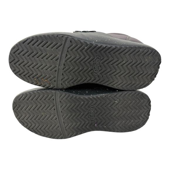 Snibbs Spacecloud 2.0 Shoes Womens 7 Grey Black Charcoal Lace Up Work Sneaker - Picture 9 of 11